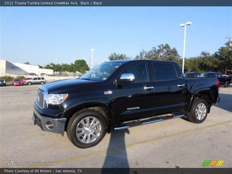 Black / Black 2012 Toyota Tundra Limited CrewMax 4x4