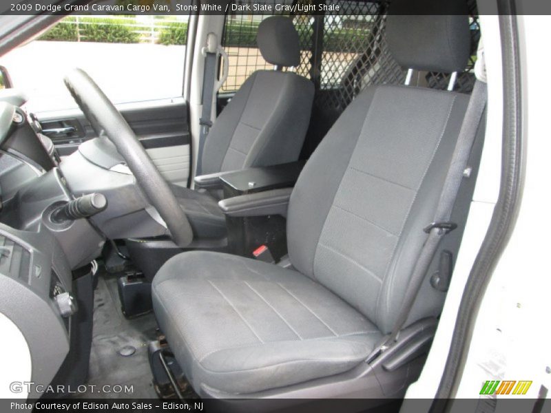Front Seat of 2009 Grand Caravan Cargo Van