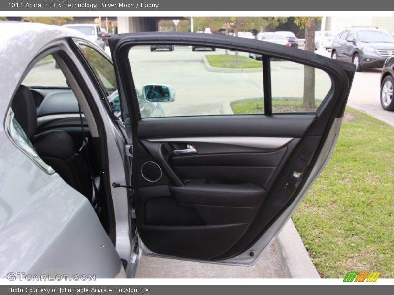Silver Moon / Ebony 2012 Acura TL 3.5 Technology