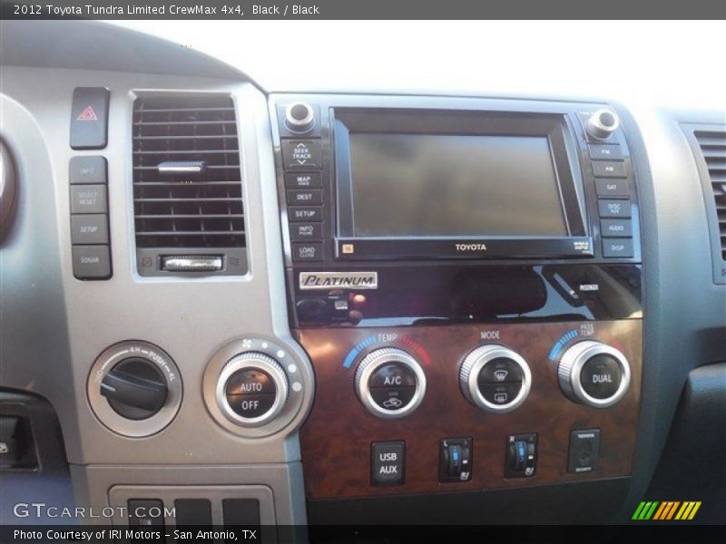 Black / Black 2012 Toyota Tundra Limited CrewMax 4x4