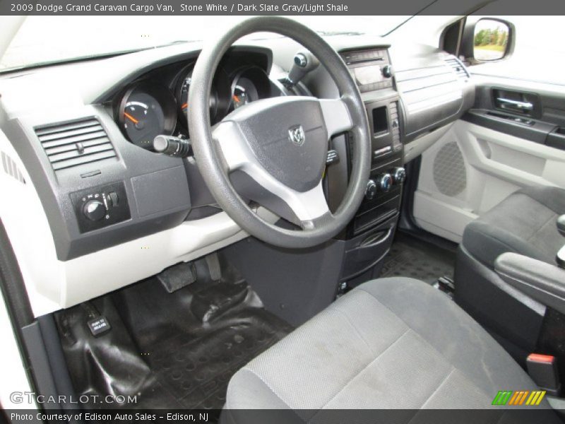 Dark Slate Gray/Light Shale Interior - 2009 Grand Caravan Cargo Van 