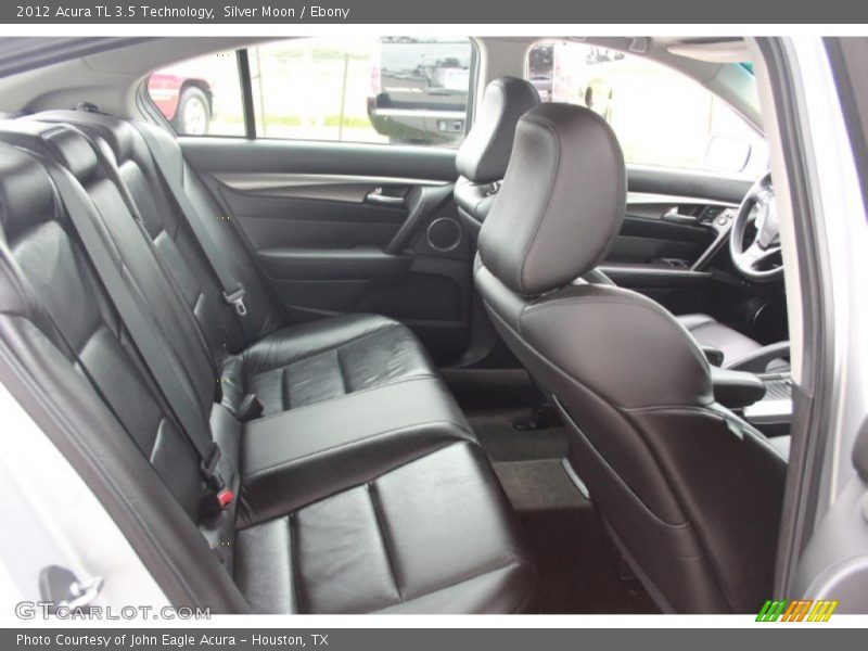 Silver Moon / Ebony 2012 Acura TL 3.5 Technology