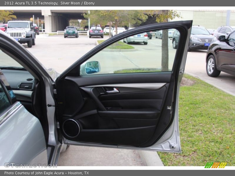Silver Moon / Ebony 2012 Acura TL 3.5 Technology