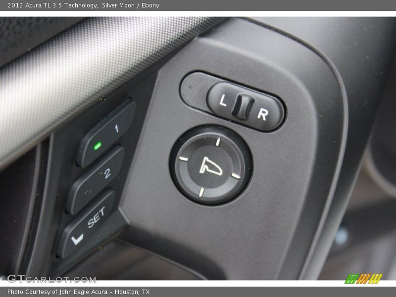 Silver Moon / Ebony 2012 Acura TL 3.5 Technology
