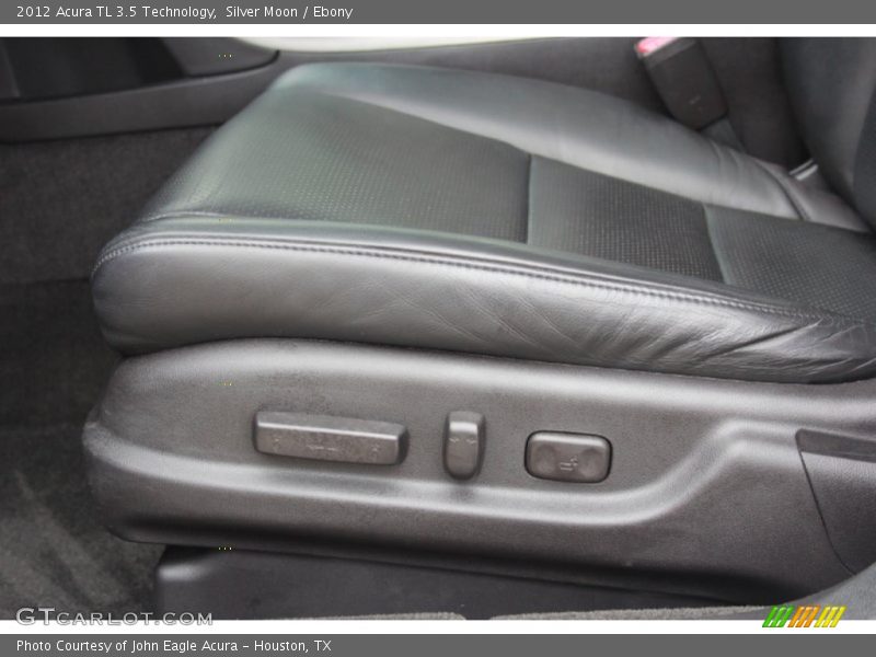 Silver Moon / Ebony 2012 Acura TL 3.5 Technology