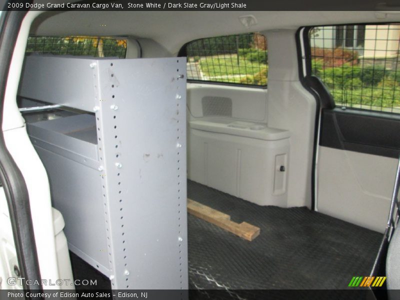 Stone White / Dark Slate Gray/Light Shale 2009 Dodge Grand Caravan Cargo Van