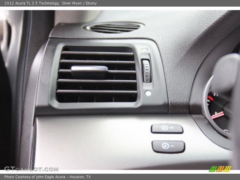 Silver Moon / Ebony 2012 Acura TL 3.5 Technology