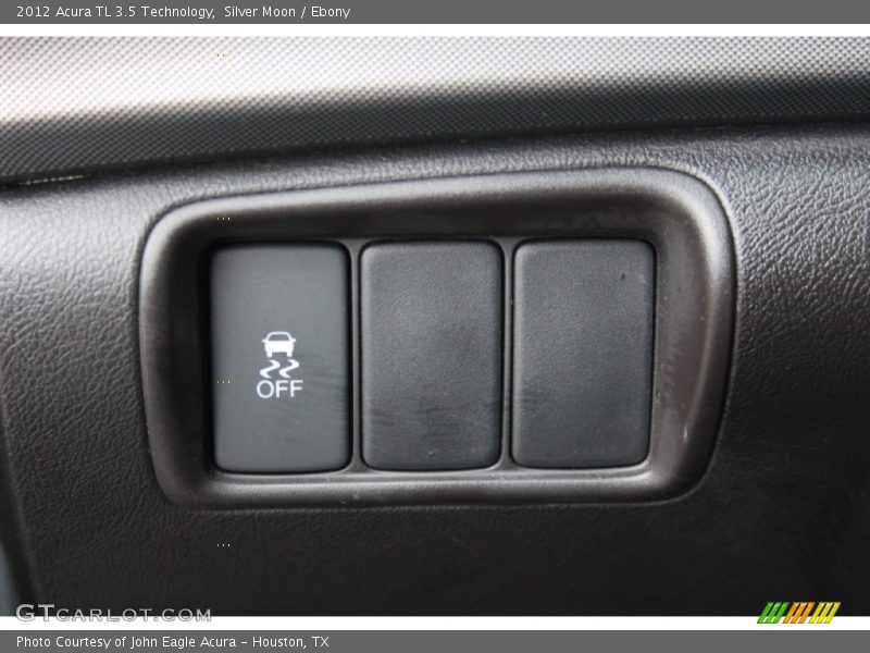 Silver Moon / Ebony 2012 Acura TL 3.5 Technology