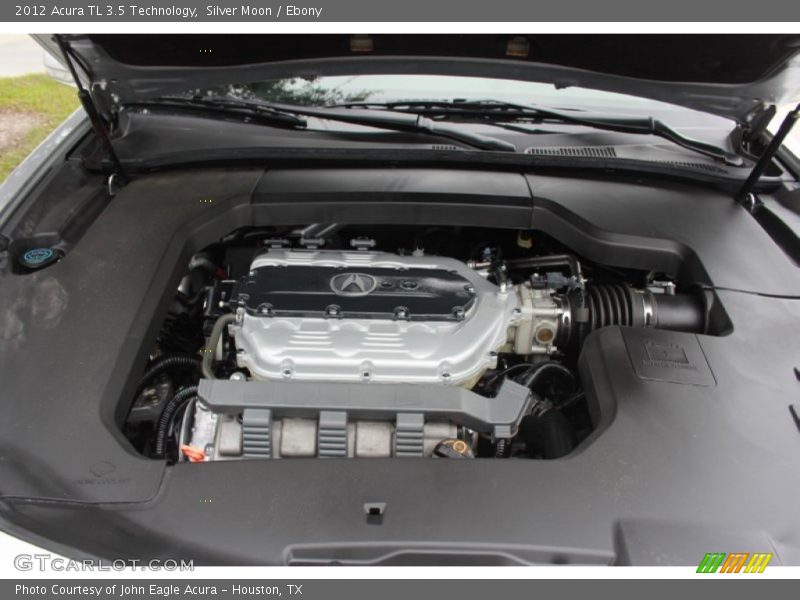 Silver Moon / Ebony 2012 Acura TL 3.5 Technology