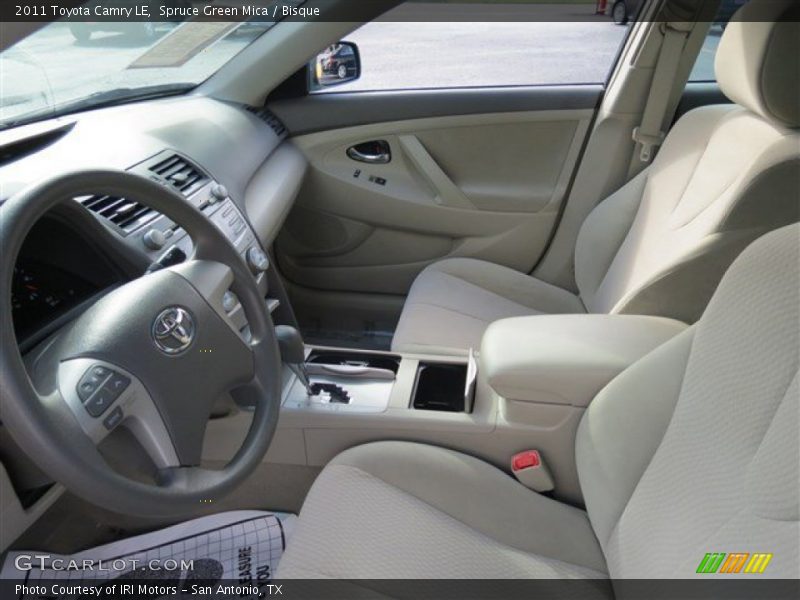 Spruce Green Mica / Bisque 2011 Toyota Camry LE