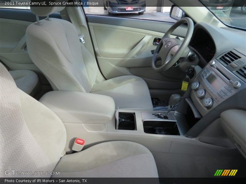 Spruce Green Mica / Bisque 2011 Toyota Camry LE