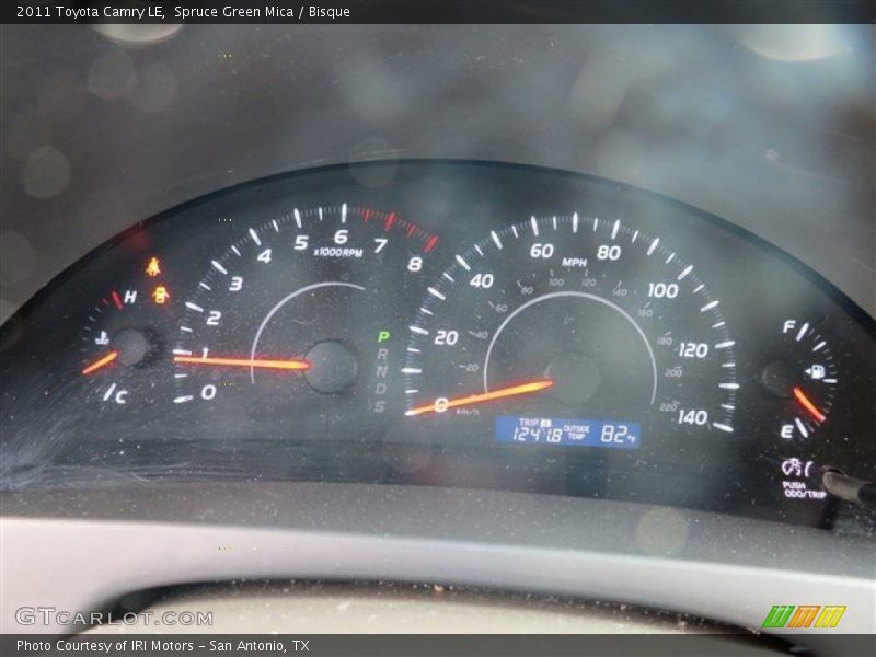 Spruce Green Mica / Bisque 2011 Toyota Camry LE