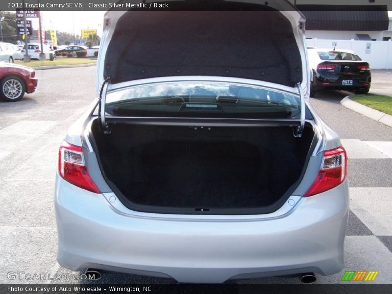 Classic Silver Metallic / Black 2012 Toyota Camry SE V6