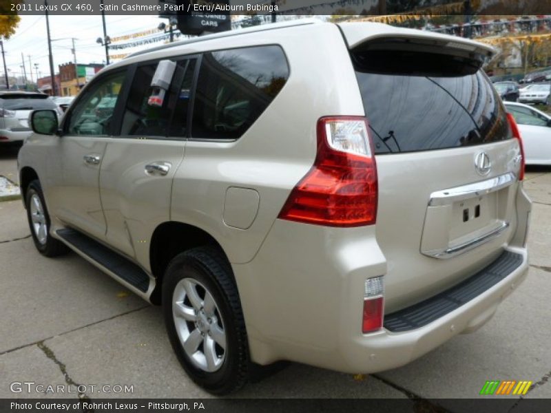 Satin Cashmere Pearl / Ecru/Auburn Bubinga 2011 Lexus GX 460