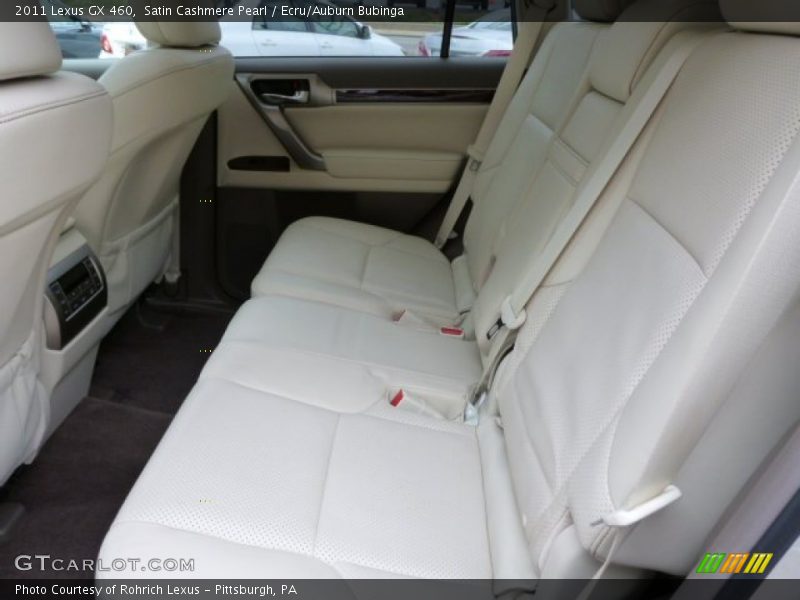 Satin Cashmere Pearl / Ecru/Auburn Bubinga 2011 Lexus GX 460