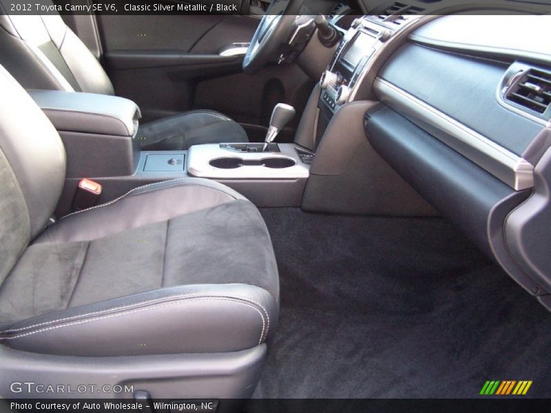 Classic Silver Metallic / Black 2012 Toyota Camry SE V6