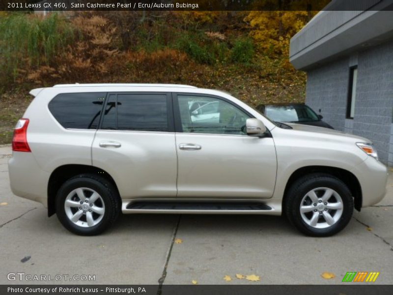 Satin Cashmere Pearl / Ecru/Auburn Bubinga 2011 Lexus GX 460