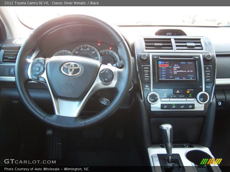Classic Silver Metallic / Black 2012 Toyota Camry SE V6
