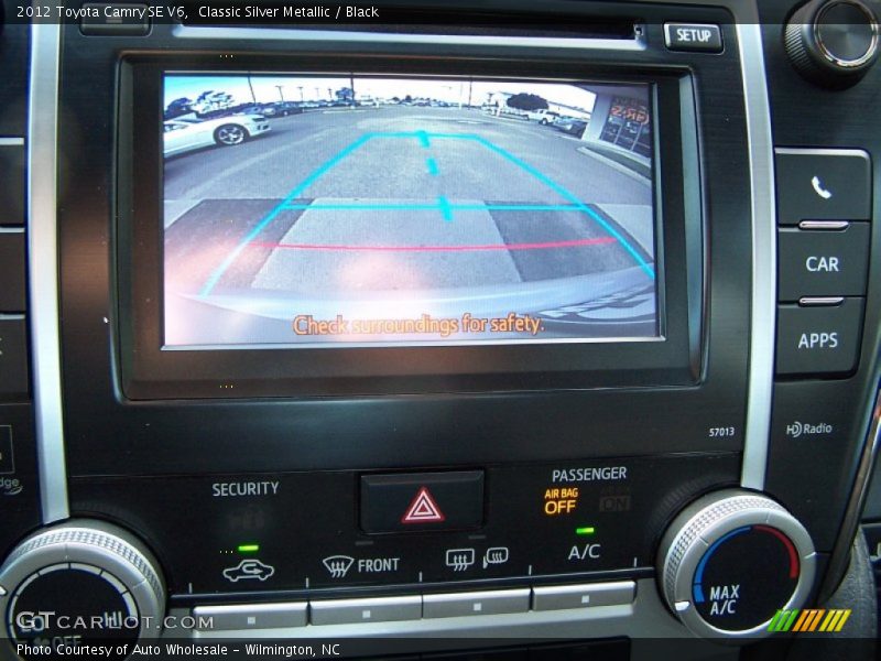 Classic Silver Metallic / Black 2012 Toyota Camry SE V6