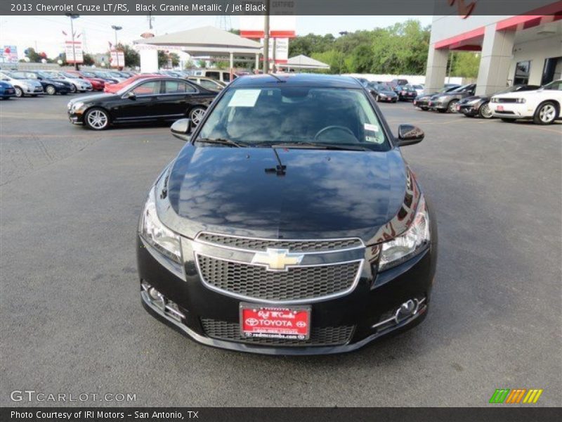 Black Granite Metallic / Jet Black 2013 Chevrolet Cruze LT/RS