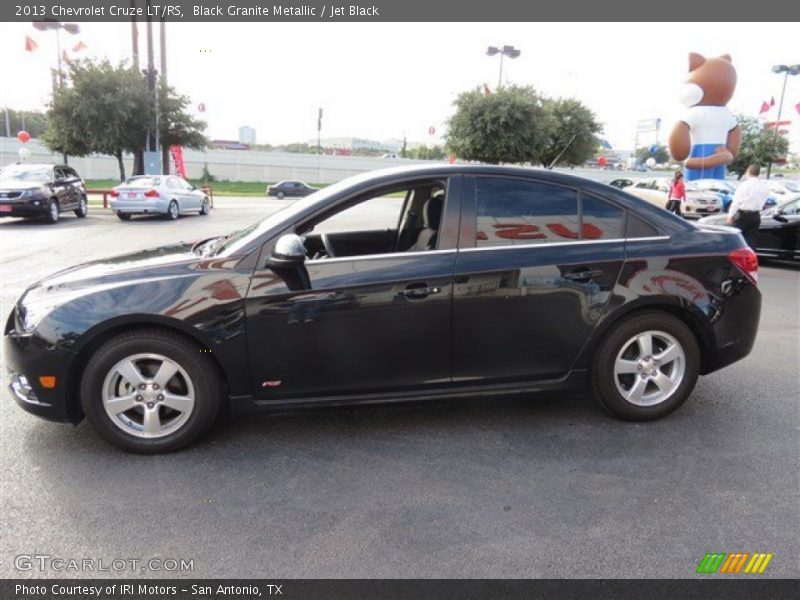 Black Granite Metallic / Jet Black 2013 Chevrolet Cruze LT/RS