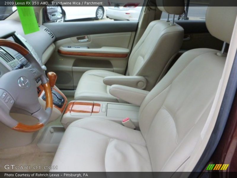 Brandywine Mica / Parchment 2009 Lexus RX 350 AWD