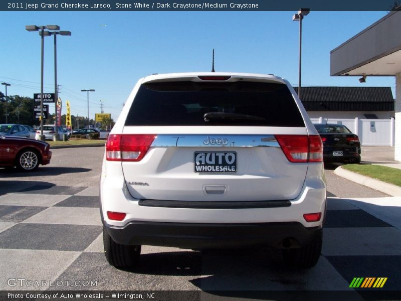 Stone White / Dark Graystone/Medium Graystone 2011 Jeep Grand Cherokee Laredo