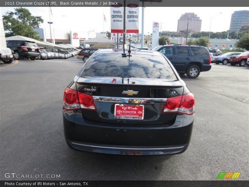 Black Granite Metallic / Jet Black 2013 Chevrolet Cruze LT/RS