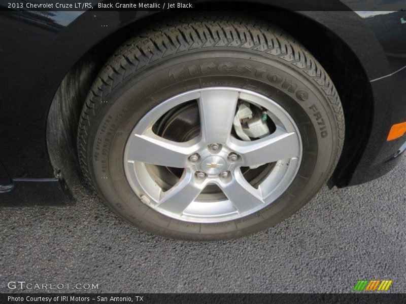Black Granite Metallic / Jet Black 2013 Chevrolet Cruze LT/RS