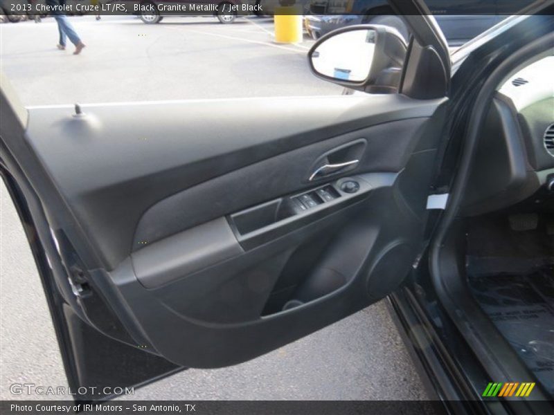 Black Granite Metallic / Jet Black 2013 Chevrolet Cruze LT/RS