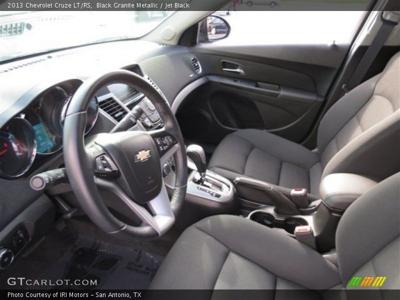 Black Granite Metallic / Jet Black 2013 Chevrolet Cruze LT/RS