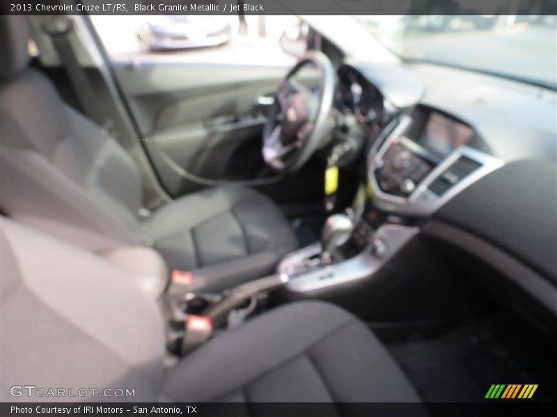 Black Granite Metallic / Jet Black 2013 Chevrolet Cruze LT/RS