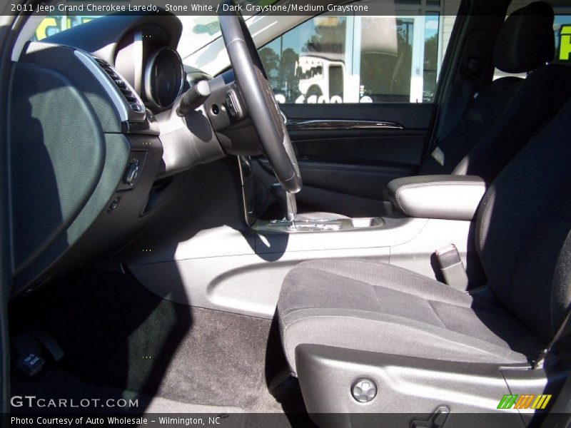 Stone White / Dark Graystone/Medium Graystone 2011 Jeep Grand Cherokee Laredo