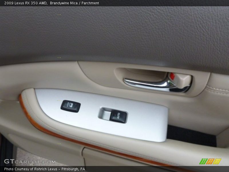 Brandywine Mica / Parchment 2009 Lexus RX 350 AWD