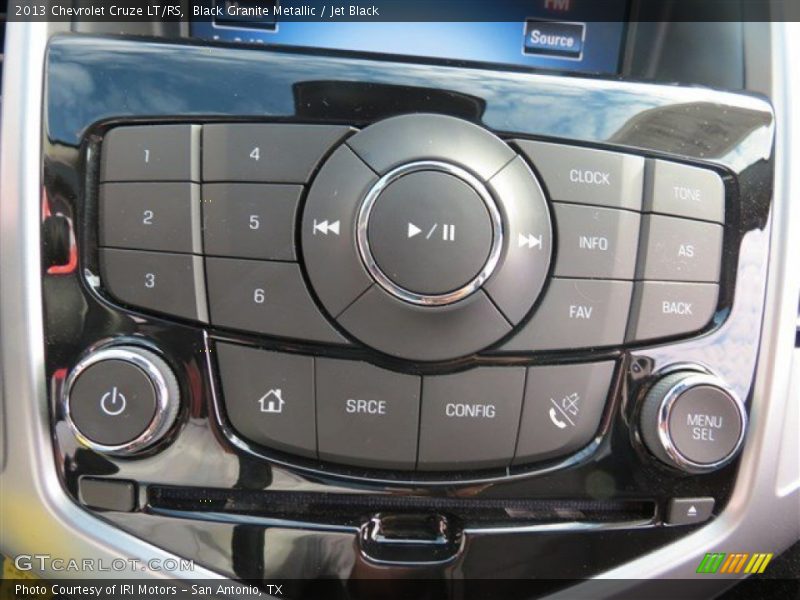 Black Granite Metallic / Jet Black 2013 Chevrolet Cruze LT/RS