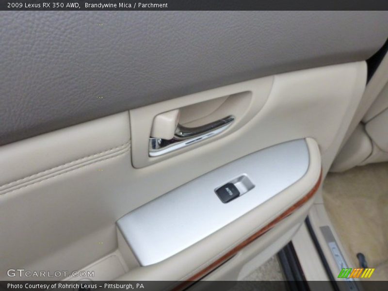 Brandywine Mica / Parchment 2009 Lexus RX 350 AWD