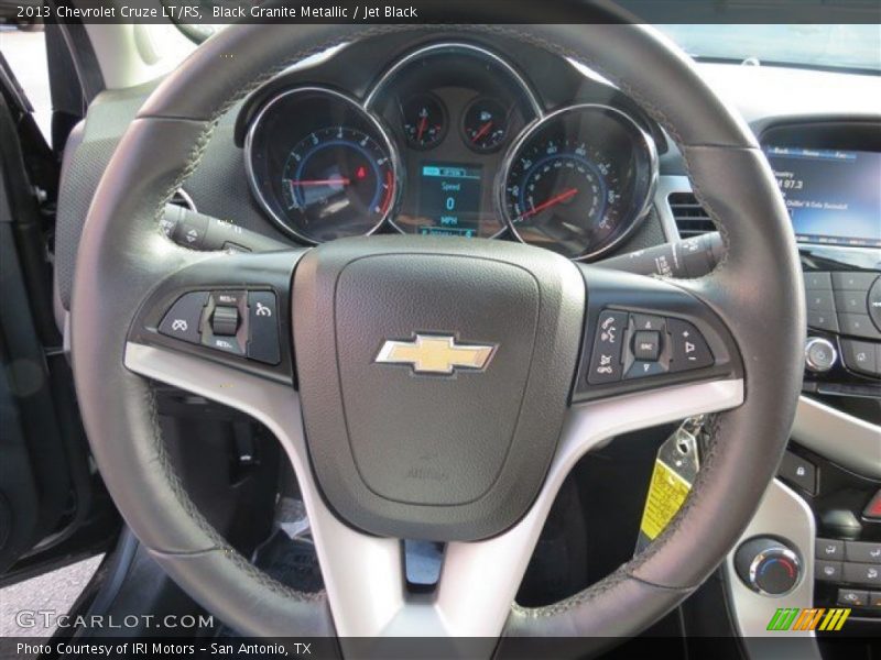 Black Granite Metallic / Jet Black 2013 Chevrolet Cruze LT/RS