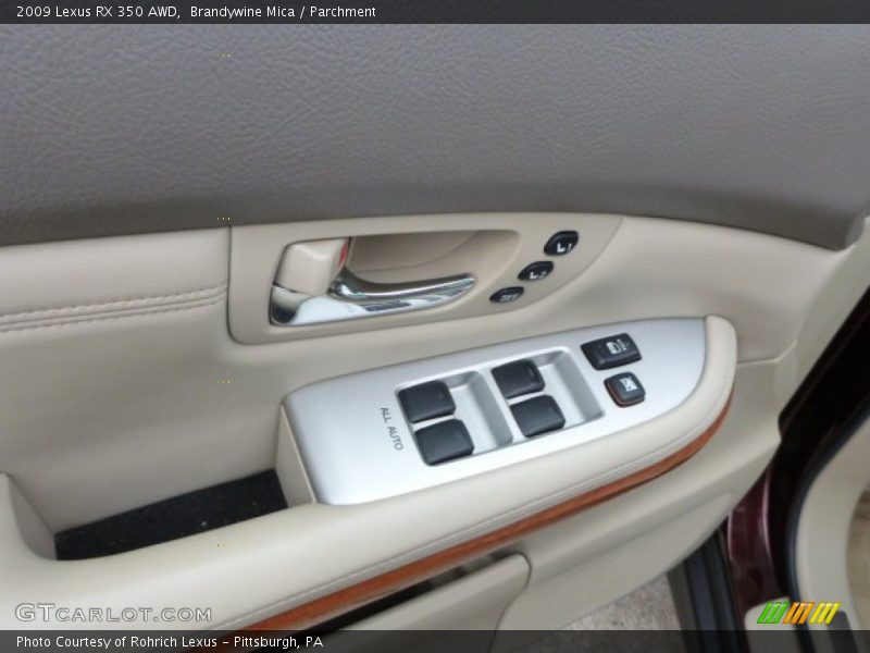 Brandywine Mica / Parchment 2009 Lexus RX 350 AWD