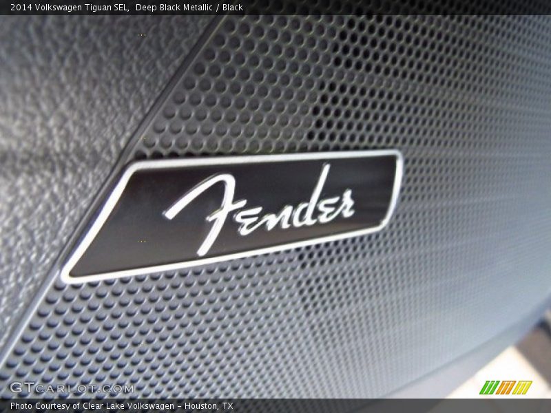 Deep Black Metallic / Black 2014 Volkswagen Tiguan SEL