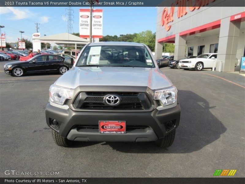 Silver Streak Mica / Graphite 2013 Toyota Tacoma V6 Prerunner Double Cab