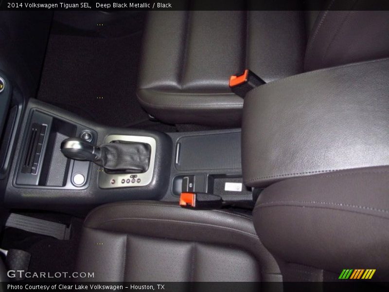 Deep Black Metallic / Black 2014 Volkswagen Tiguan SEL