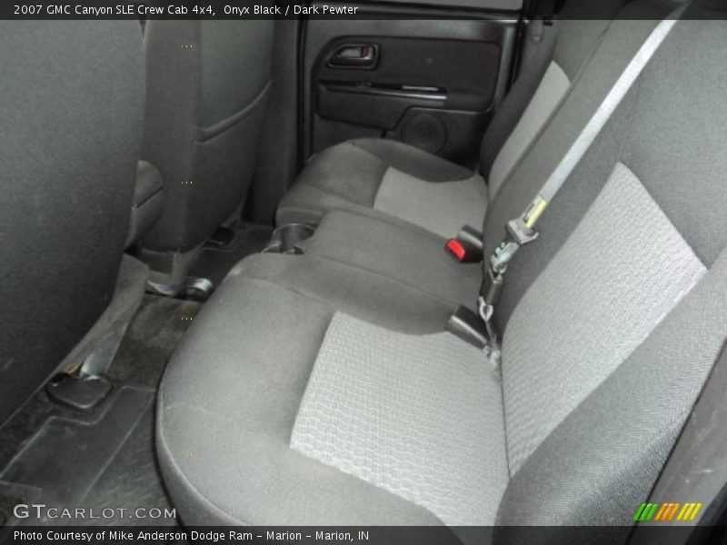 Onyx Black / Dark Pewter 2007 GMC Canyon SLE Crew Cab 4x4