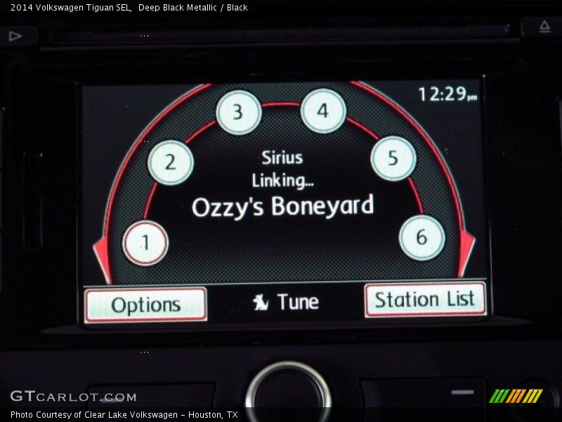 Deep Black Metallic / Black 2014 Volkswagen Tiguan SEL
