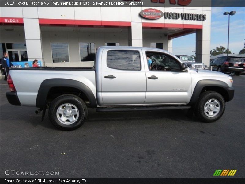 Silver Streak Mica / Graphite 2013 Toyota Tacoma V6 Prerunner Double Cab