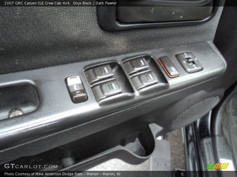 Onyx Black / Dark Pewter 2007 GMC Canyon SLE Crew Cab 4x4