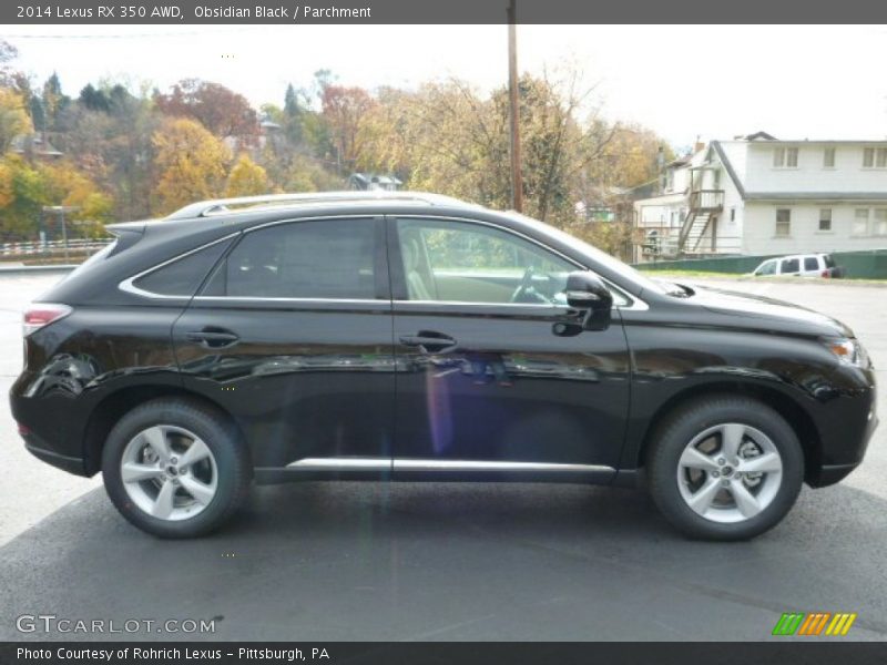 Obsidian Black / Parchment 2014 Lexus RX 350 AWD
