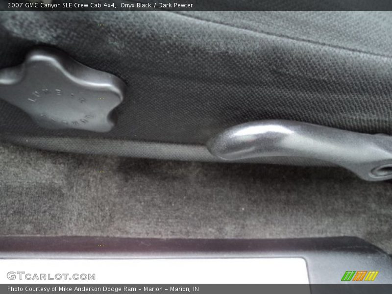 Onyx Black / Dark Pewter 2007 GMC Canyon SLE Crew Cab 4x4