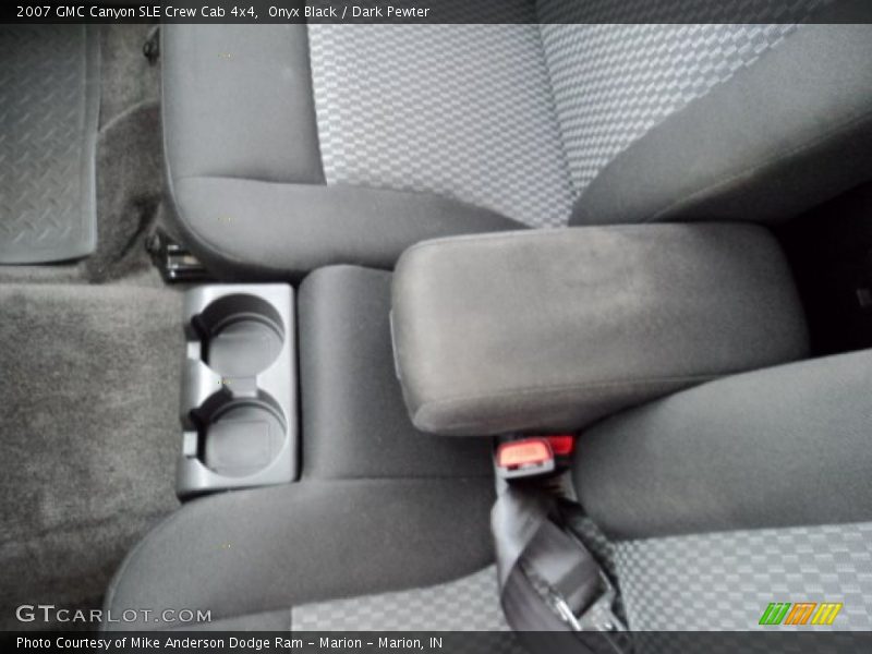 Onyx Black / Dark Pewter 2007 GMC Canyon SLE Crew Cab 4x4