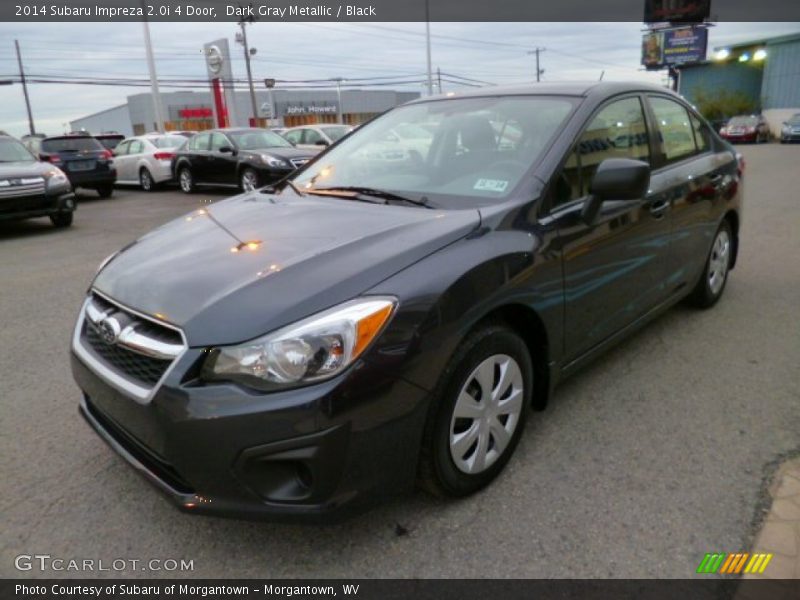 Dark Gray Metallic / Black 2014 Subaru Impreza 2.0i 4 Door