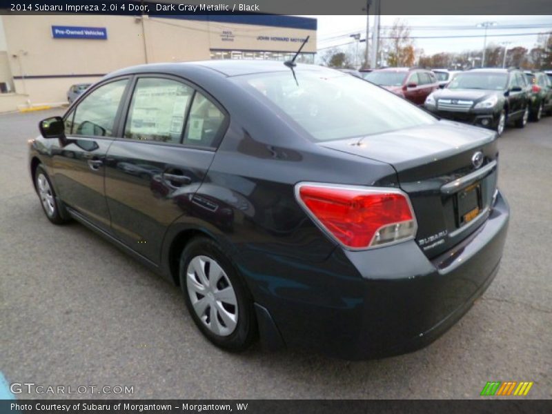 Dark Gray Metallic / Black 2014 Subaru Impreza 2.0i 4 Door